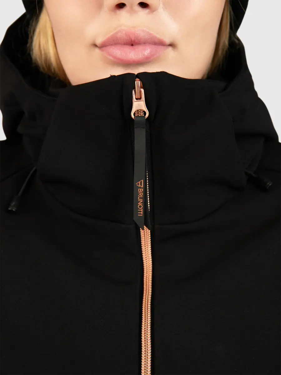 Brunotti Aria Softshell Winterjas Dames - Zwart - afbeelding 4 van 6
