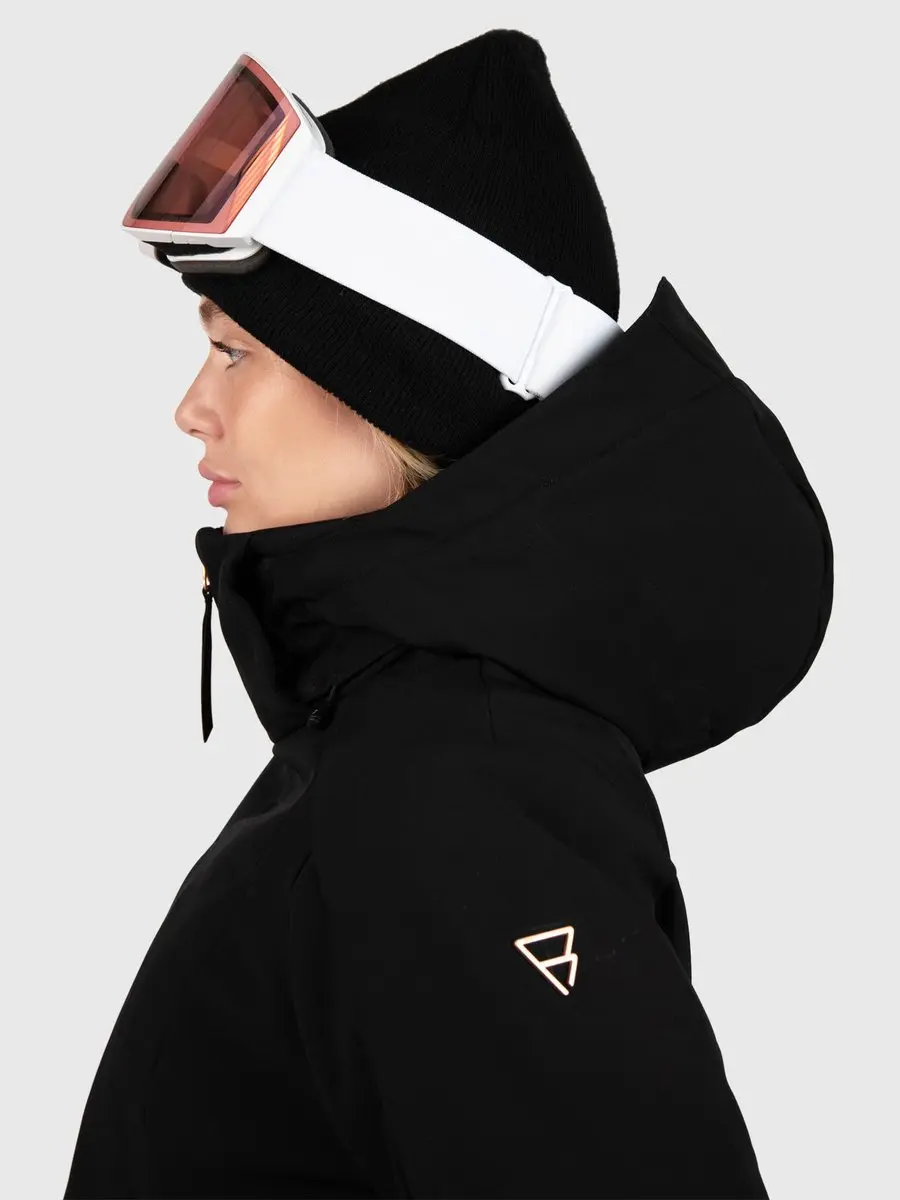 Brunotti Aria Softshell Winterjas Dames - Zwart - afbeelding 5 van 6