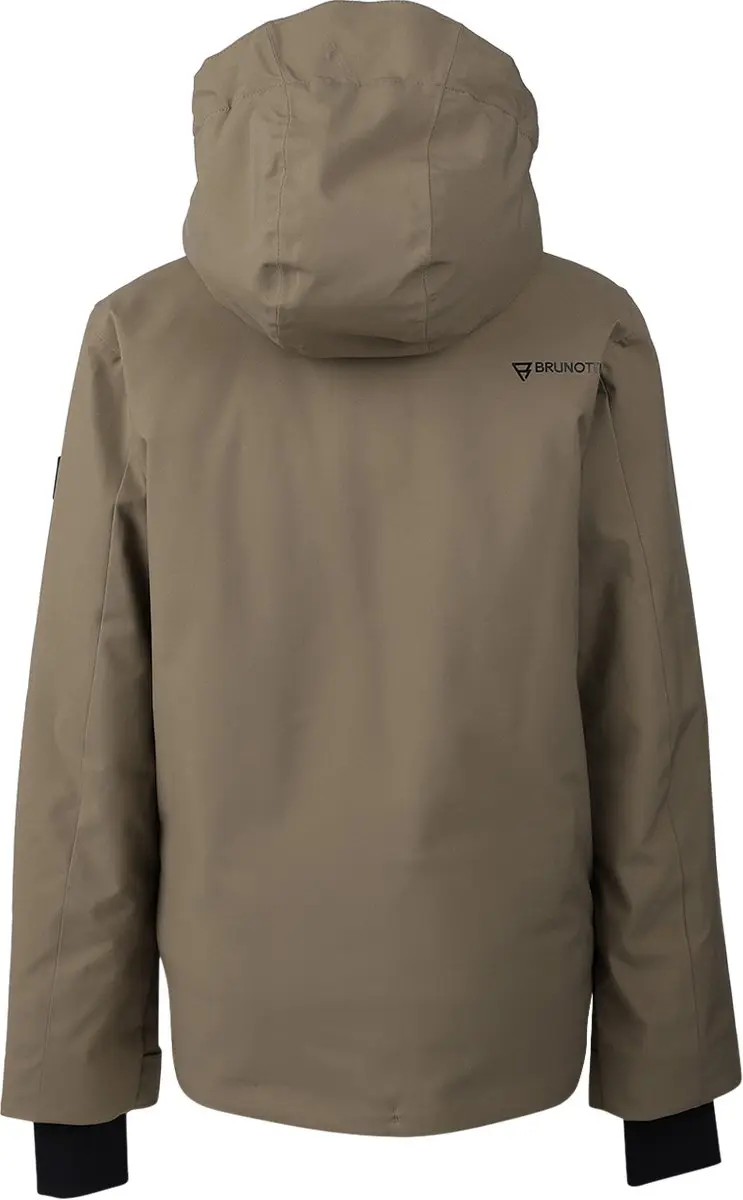 Brunotti Navigaty Ski-jas Jongens - 20K Waterdicht - Dusky Green - 164 - afbeelding 6 van 6