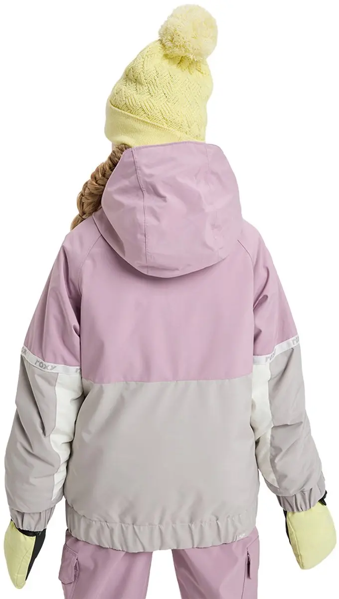 Roxy Hekla Ice Meisjes Ski-jas - Discreet Mauve - 12 jaar - afbeelding 2 van 6