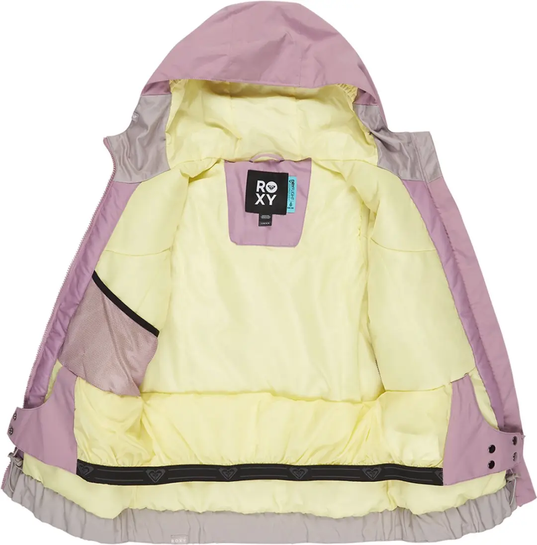 Roxy Hekla Ice Meisjes Ski-jas - Discreet Mauve - 12 jaar - afbeelding 5 van 6
