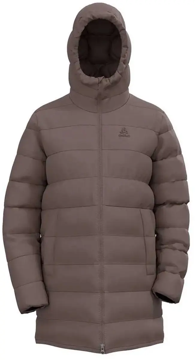 Odlo Ascent N-Thermic Hooded Jas Dames - Staalgrijs - S - afbeelding 6 van 6