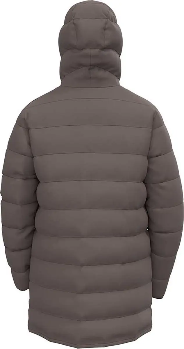 Odlo Ascent N-Thermic Hooded Jas Dames - Staalgrijs - S - afbeelding 2 van 6