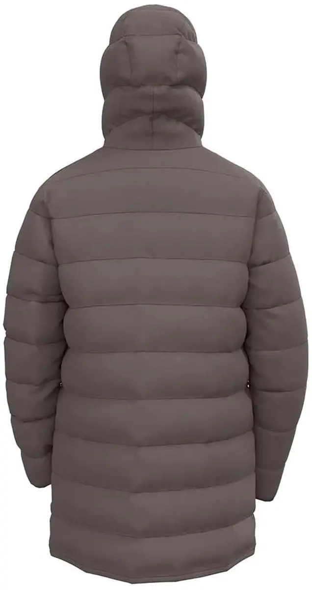 Odlo Ascent N-Thermic Hooded Jas Dames - Staalgrijs - S - afbeelding 4 van 6