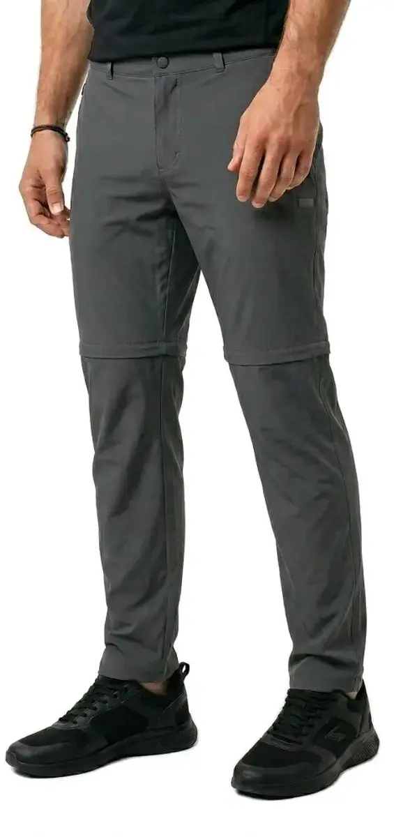 Odlo Ascent Light Converteerbare Broek Grijs 54 / Regular Man