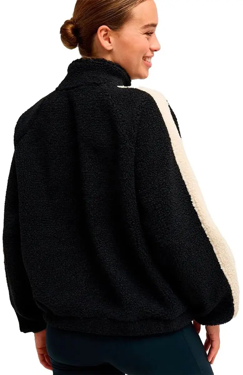 Roxy Boundless Spirit Solid Fleece Dames - Zwart - afbeelding 2 van 4