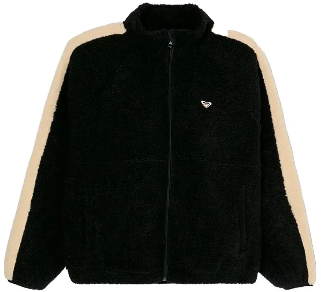 Roxy Boundless Spirit Solid Fleece Dames - Zwart - afbeelding 4 van 4
