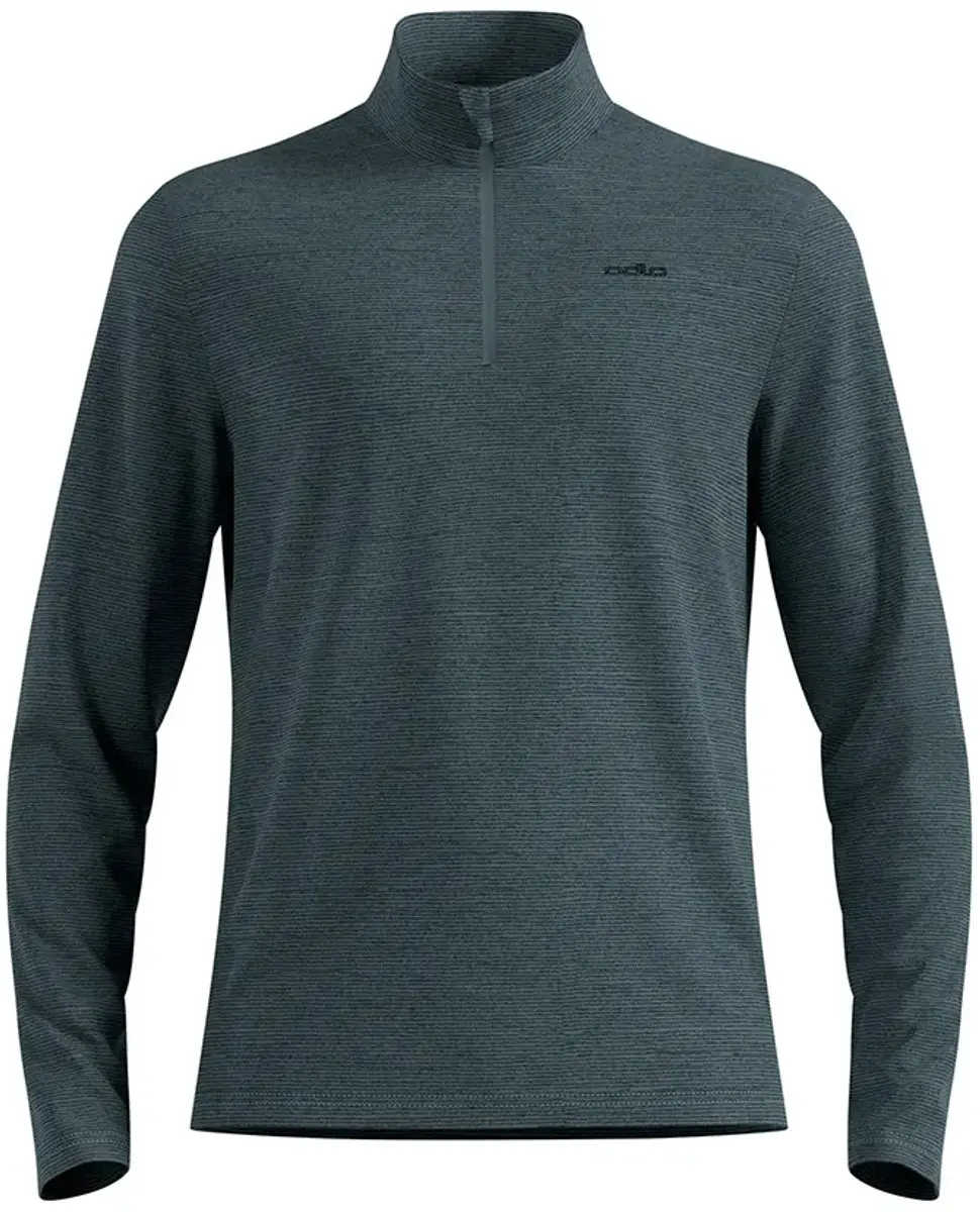 Odlo Roy Sweatshirt Met Halve Rits Grijs M Man