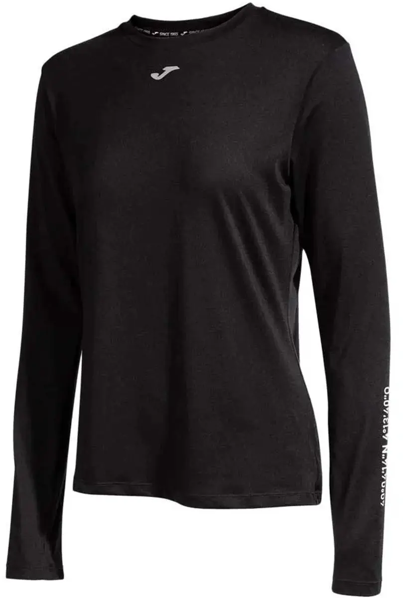 Joma R-nature T-shirt Met Lange Mouwen Zwart 12-14 Years Meisje