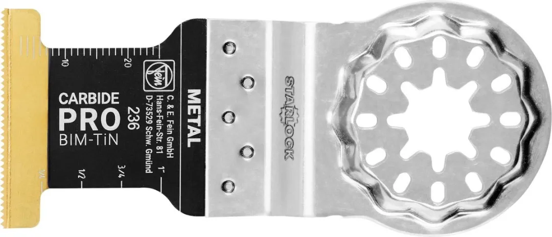Fein E-Cut Carbide Pro Invalzaagblad 35x45mm - Metaal