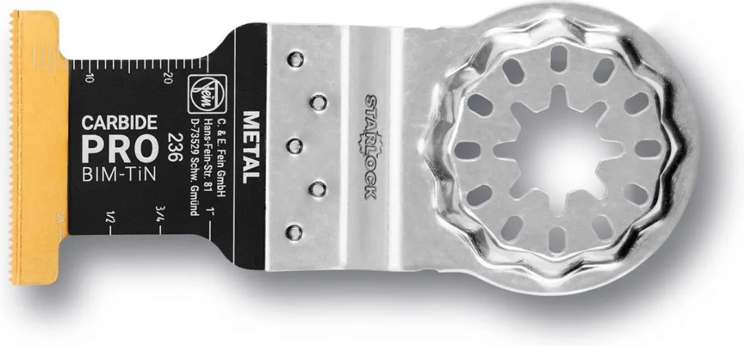 Fein E-Cut Carbide Pro Invalzaagblad 35x45mm - Metaal - afbeelding 6 van 6