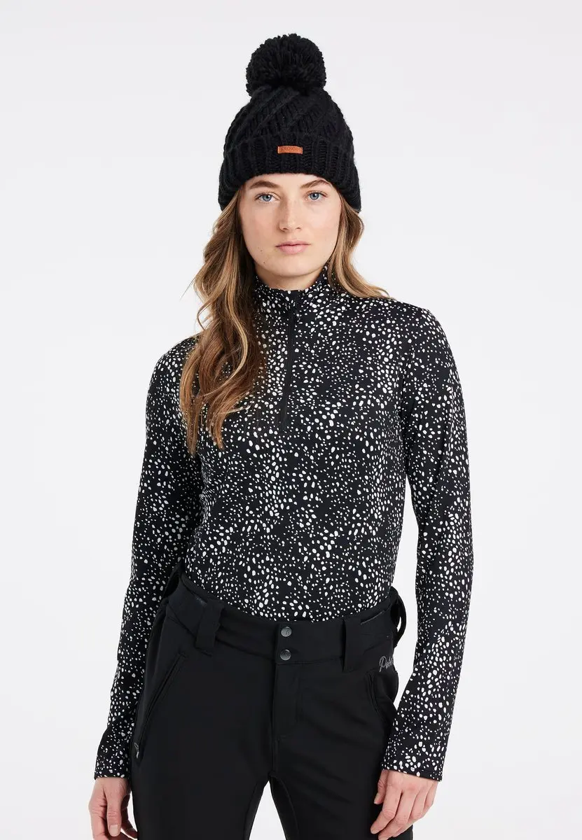 Protest PRTGRENADA – Top met 1/4 ritssluiting Dames – True Black