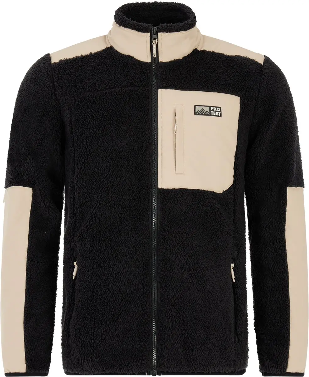 Protest Prtbleaker - Fleece vest Heren - Outdoor - High-pile fleece - Ritssluiting