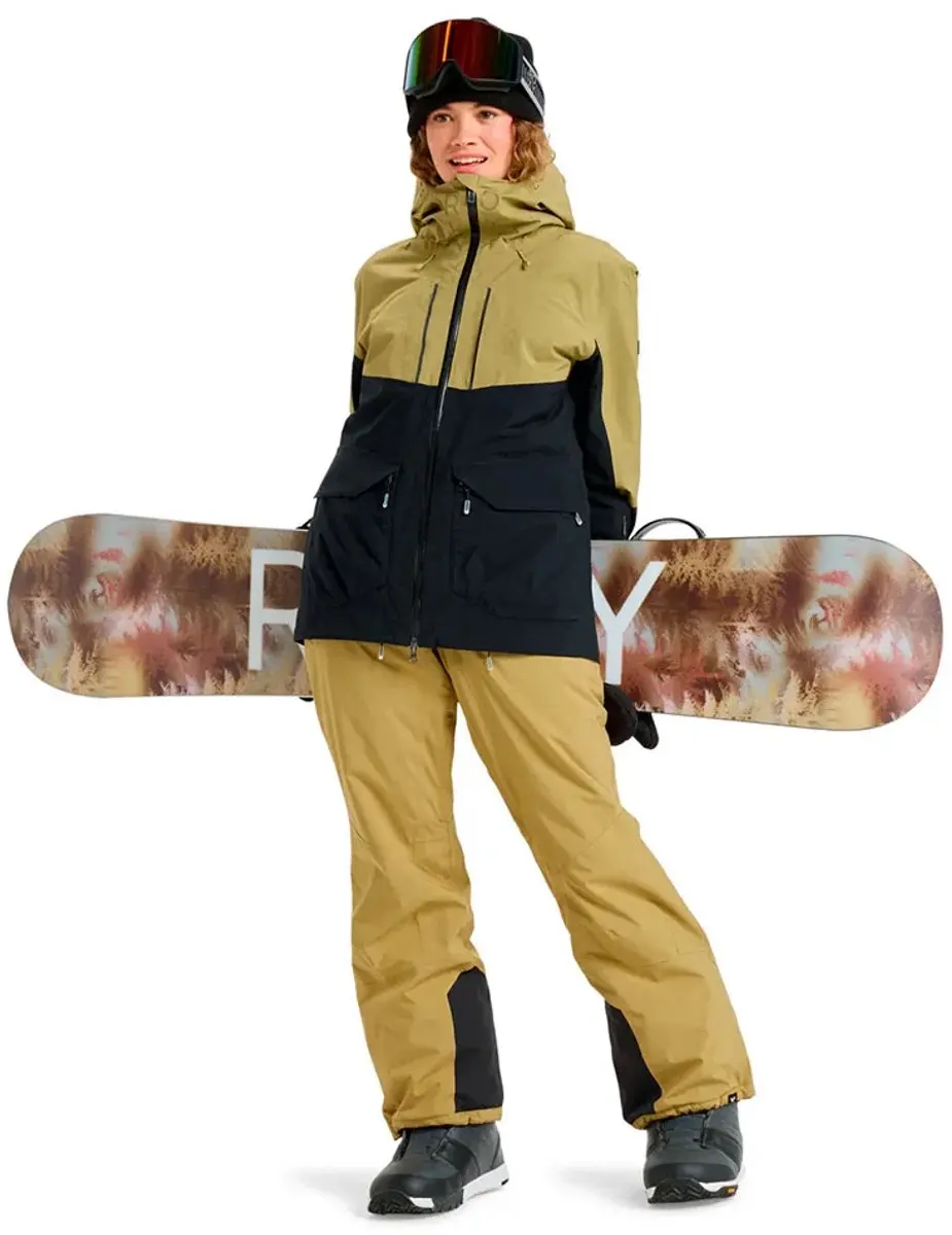 Roxy Purelines Gore-tex Dames Snowboardjas - XS - afbeelding 6 van 6