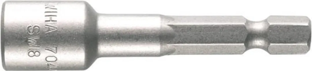 Wiha Dopsleutelinzet Magnetisch 55mm 1/4" 7.0mm