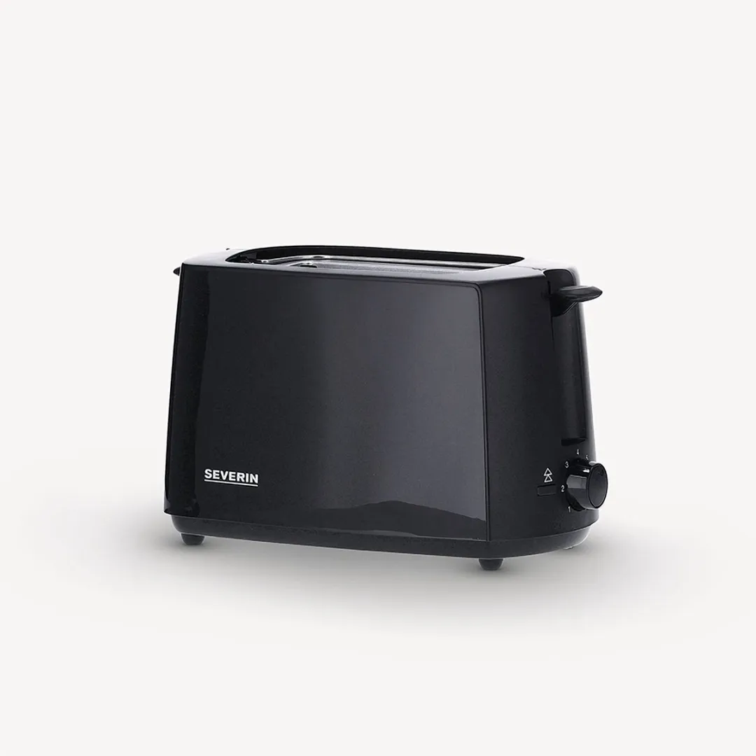Severin AT 2287 Broodrooster 2 Stuks - 700W - Zwart