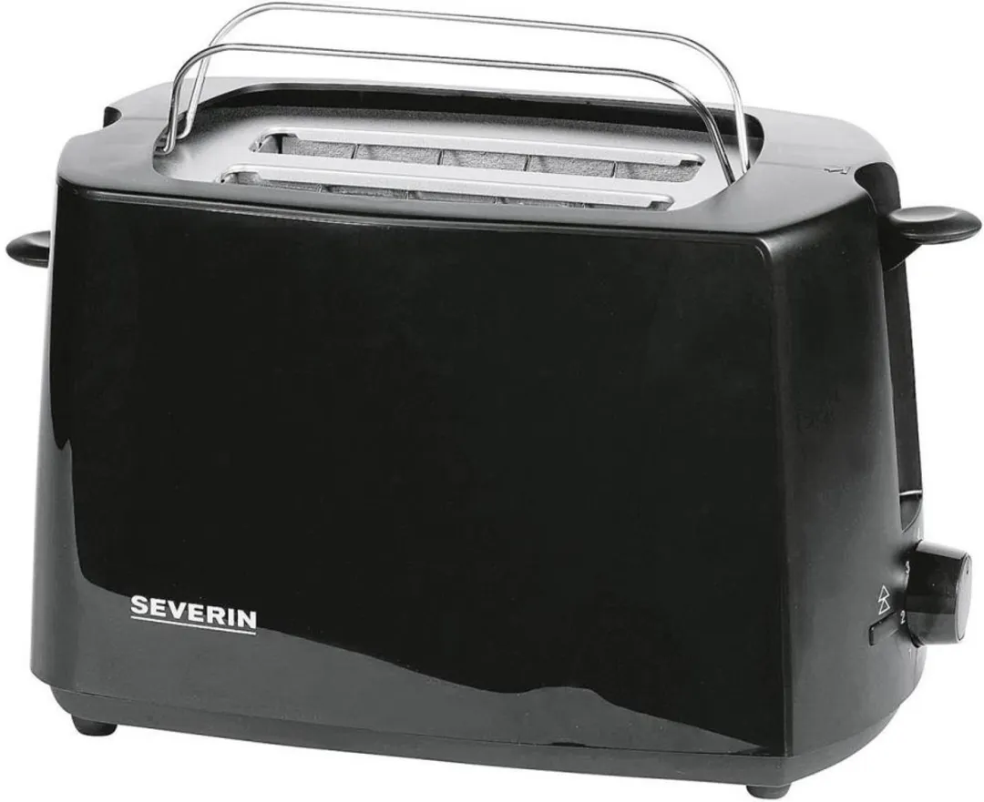 Severin AT 2287 Broodrooster 2 Stuks - 700W - Zwart