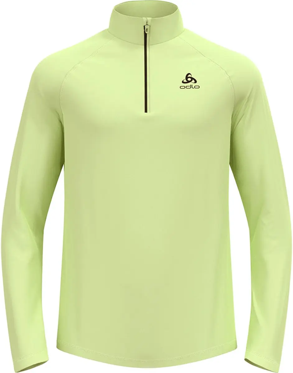 Odlo Besso Fleece Met Halve Rits Groen L Man