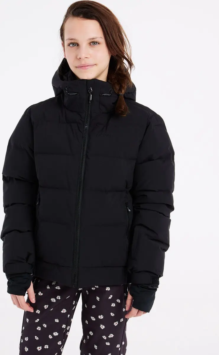 Protest Prteliny Jr – Skijas Meisjes – Waterafstotende afwerking – Winterjas – Waterkolom 10K – True Black