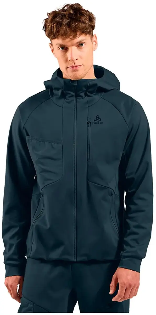 Odlo Zeroweight Windproof X Warm Jas Blauw XL Man