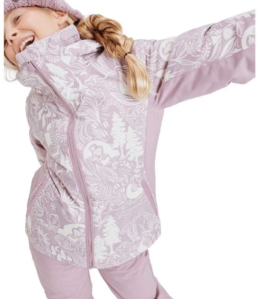 Roxy Free Jet Skijas Meisjes - Mauve - 164 - afbeelding 4 van 6