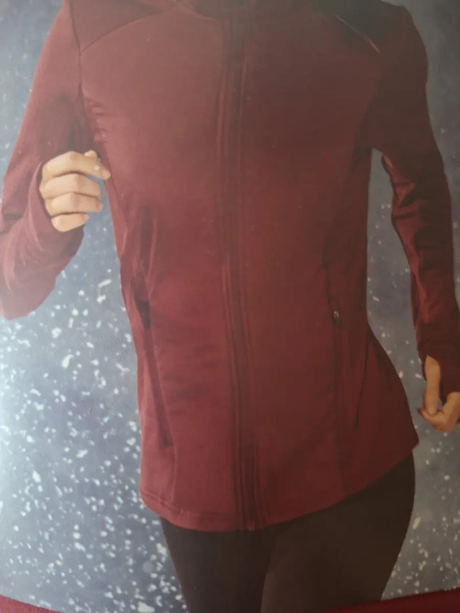 Crivit Dames Hybrid Thermo Jas / Extra Warm / Zachte Fleece Voering /Bordeaux Ro