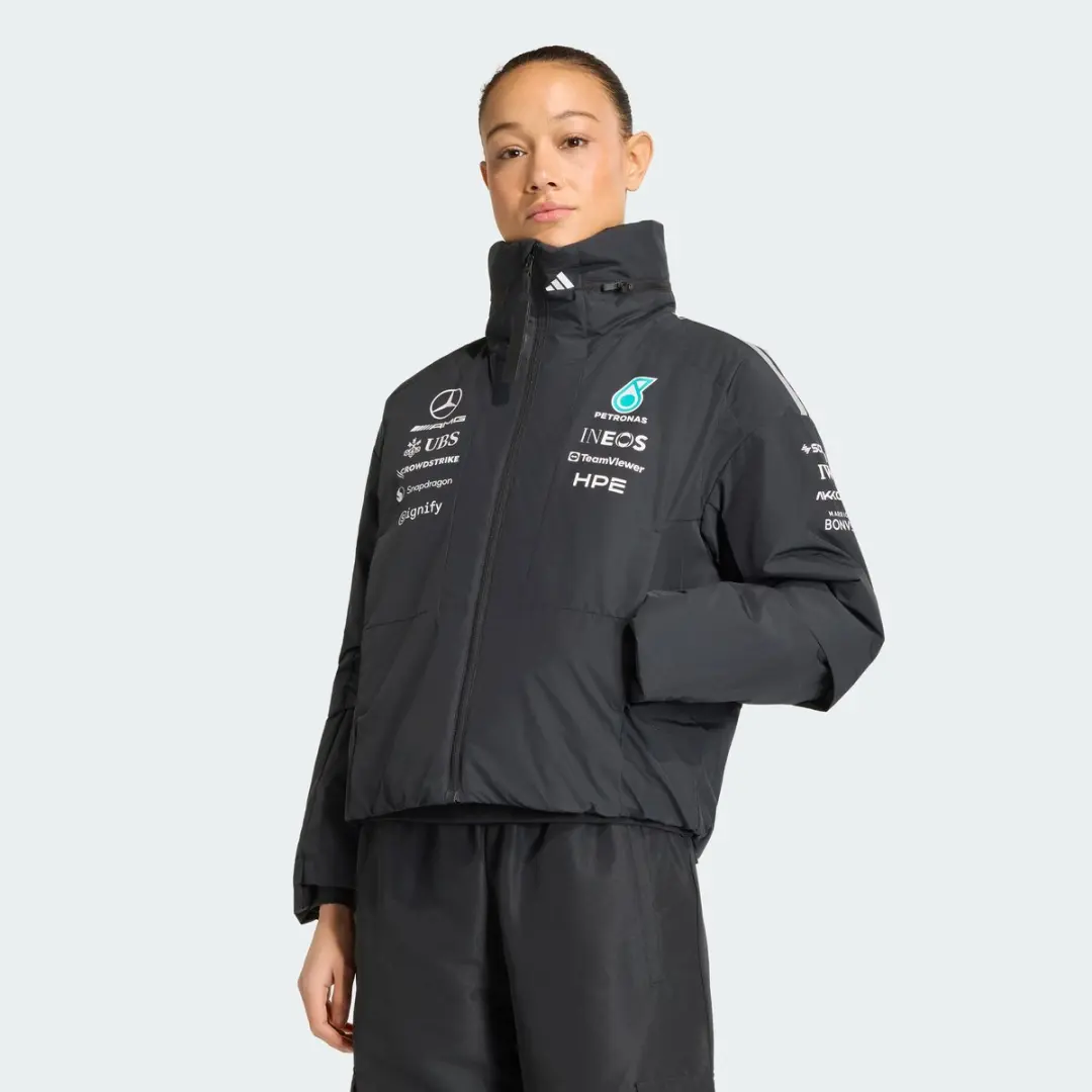 adidas Mercedes AMG Petronas Engineers Jack - Dames - Zwart - afbeelding 5 van 6
