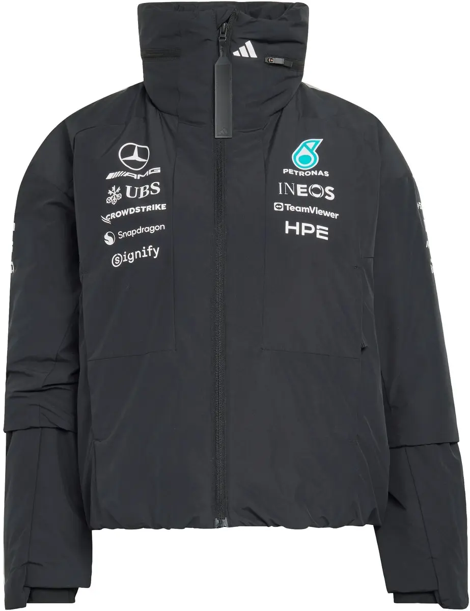 adidas Mercedes AMG Petronas Engineers Jack - Dames - Zwart - afbeelding 6 van 6