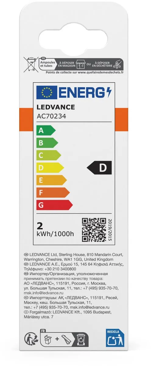 Osram LED Superstar Classic BA 2W E14 - Warm wit 2700K