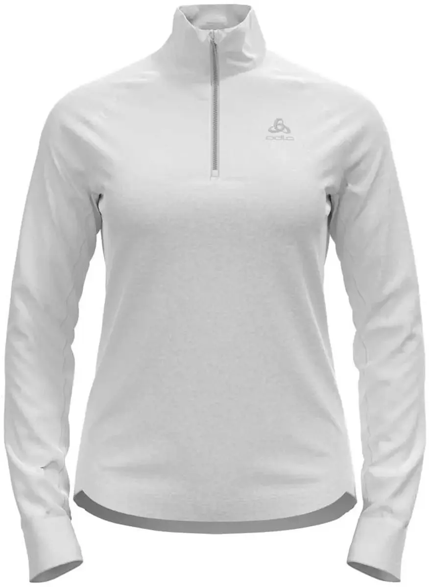 Odlo Berra Fleece Met Halve Rits Wit 2XL Vrouw