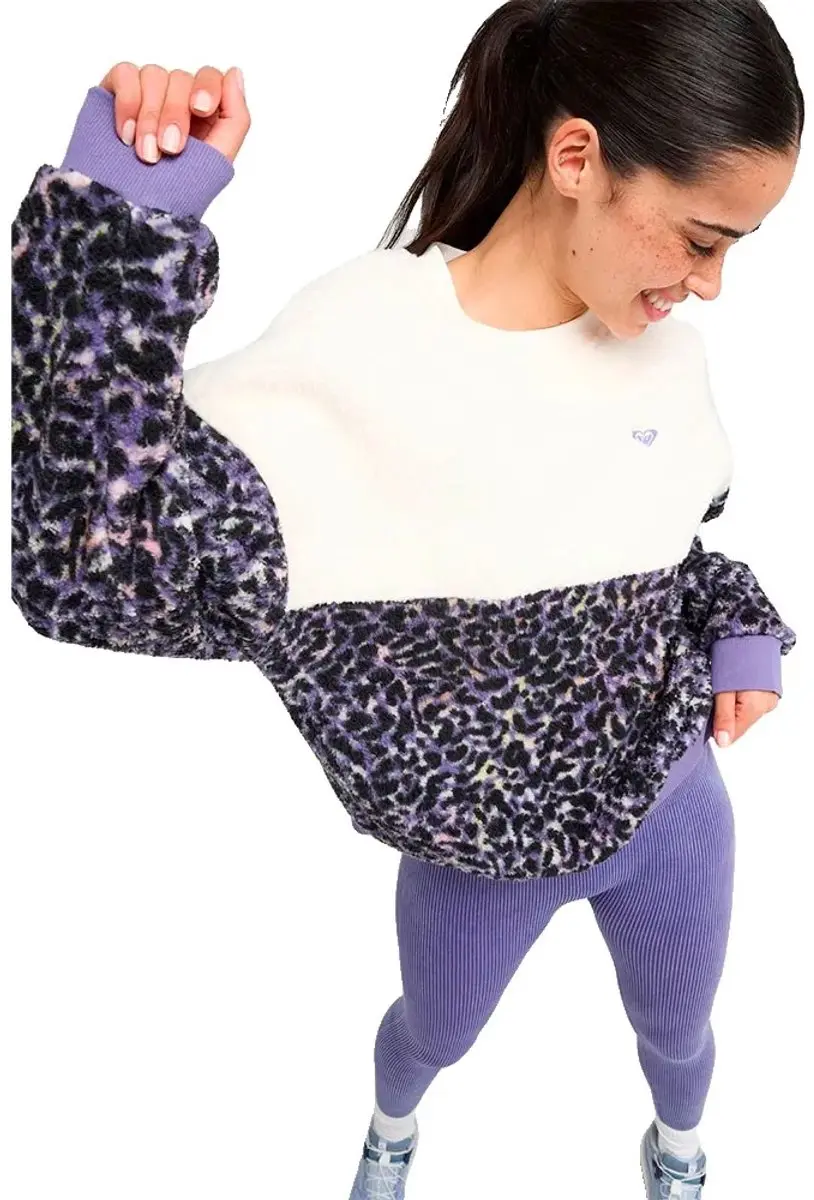 Roxy Waves Of Warmth Damesfleece - Twilight Purple - afbeelding 3 van 6