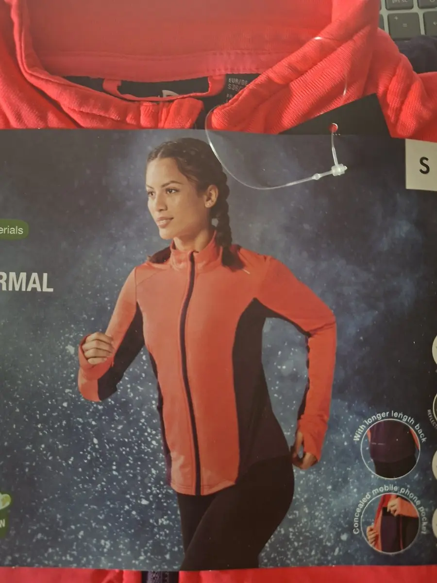 Crivit Dames Hybrid Thermo Jas / Extra Warm / Zachte Fleece Voering /Roze / Maat