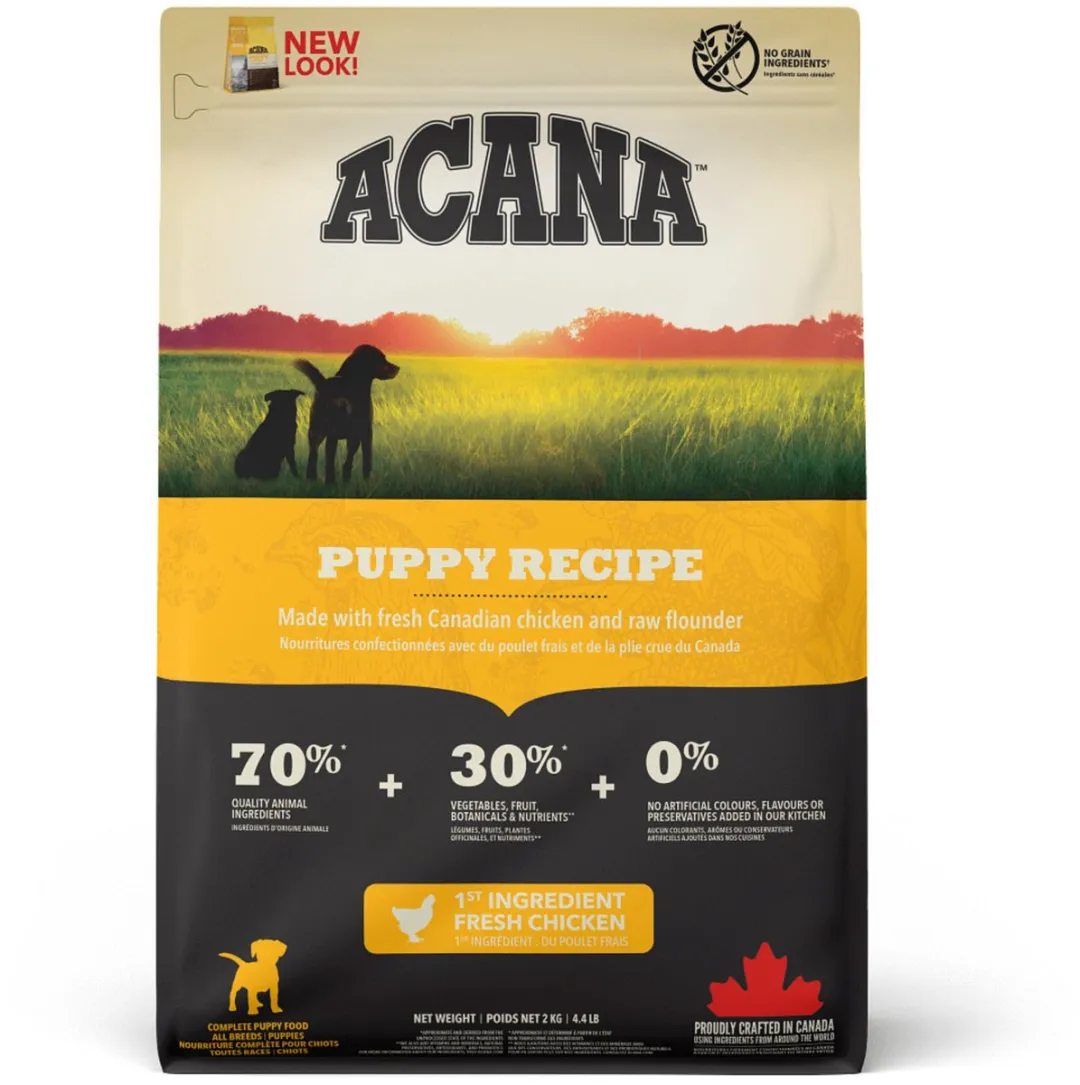Acana Heritage Puppy & Junior Kip & Kalkoen Hondenvoer 2kg
