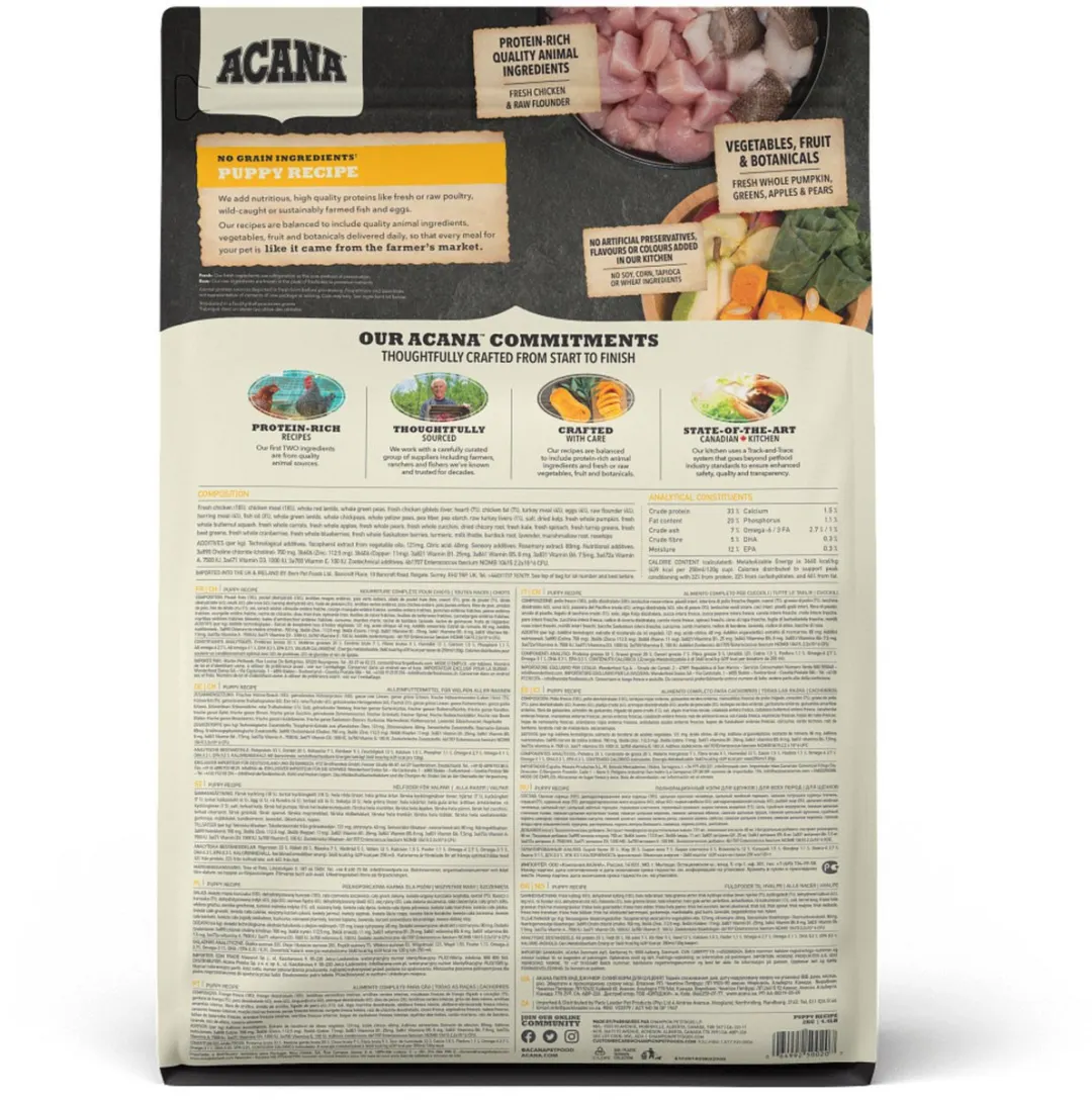 Acana Heritage Puppy & Junior Kip & Kalkoen Hondenvoer 2kg - afbeelding 6 van 6