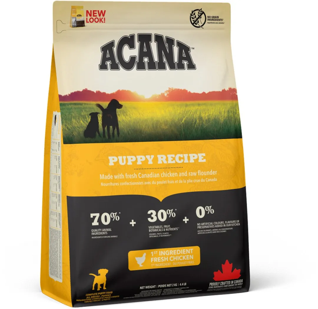 Acana Heritage Puppy & Junior Kip & Kalkoen Hondenvoer 2kg