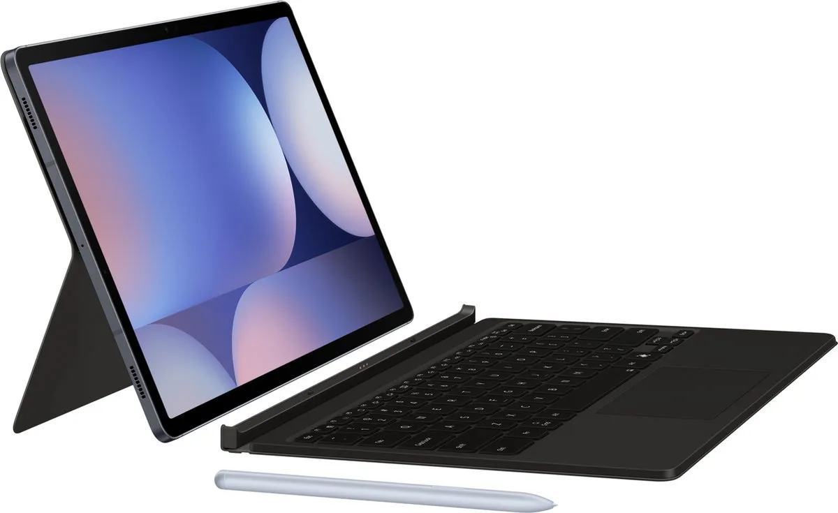 Samsung Galaxy Tab S9 Book Cover met Toetsenbord - Zwart - EF-DX825BB