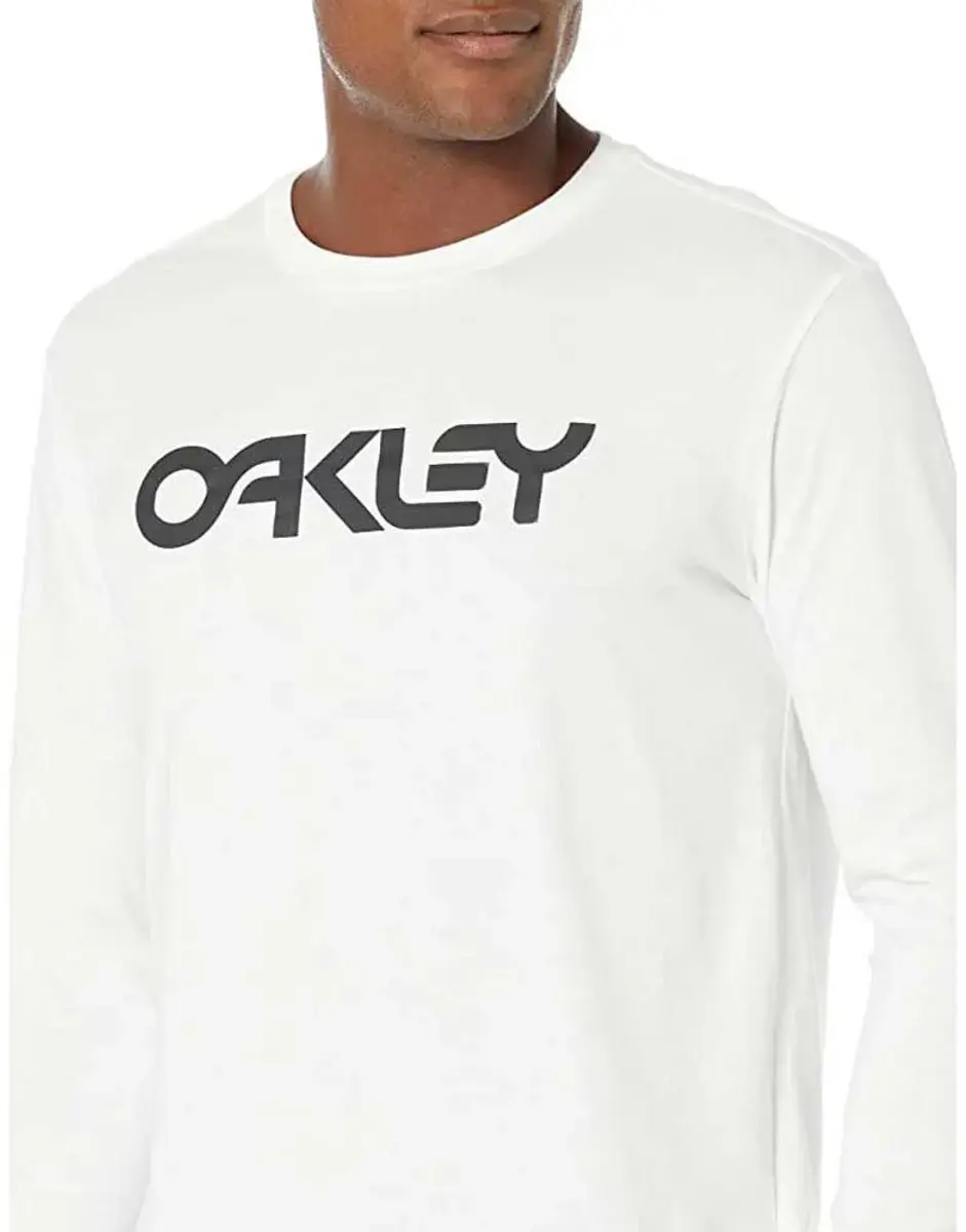 Oakley Mark II T-shirt met lange mouwen - Wit/Zwart - XL - afbeelding 4 van 6
