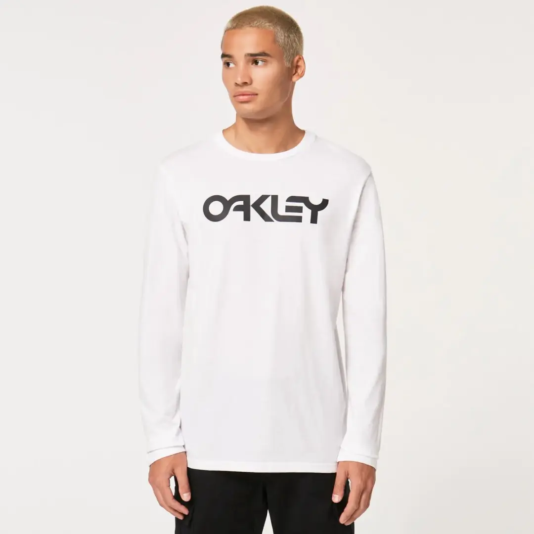 Oakley Mark II T-shirt met lange mouwen - Wit/Zwart - XL - afbeelding 3 van 6