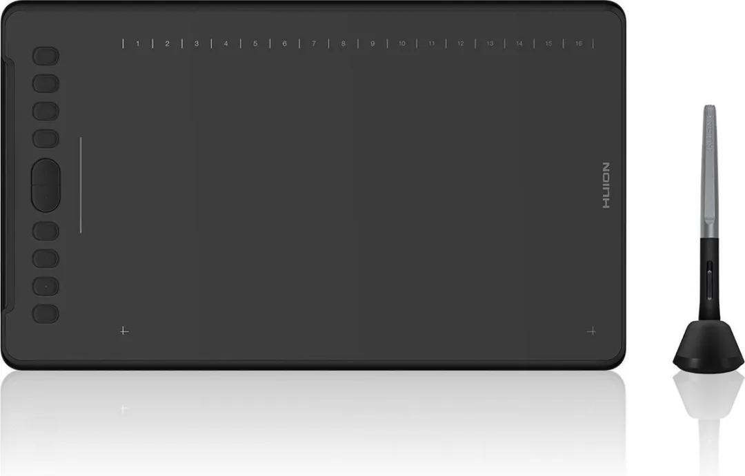 Huion Inspiroy H1161 Tekentablet - Grafische tablet - USB Aansluiting - Zwart