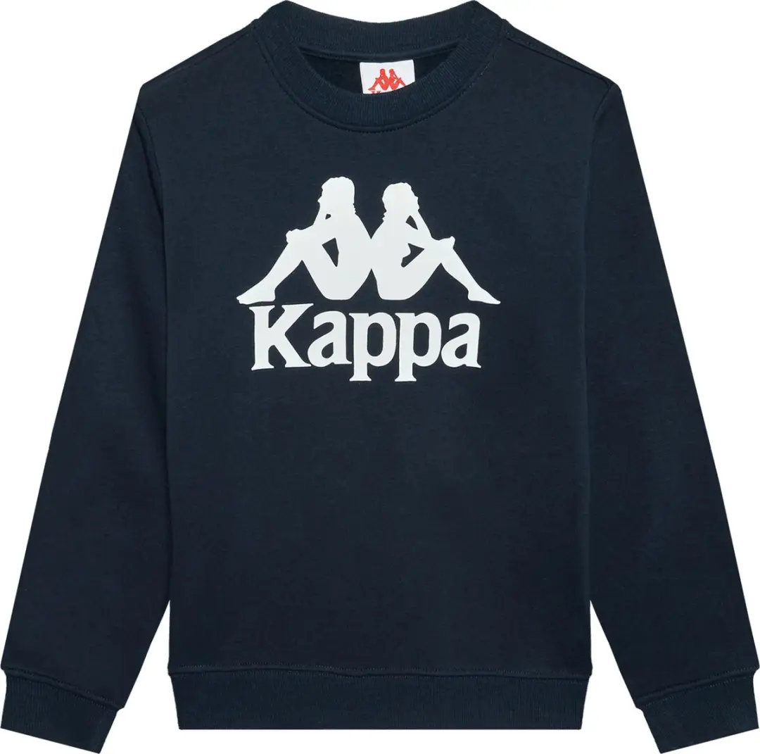 Kappa Sertum Junior Sweatshirt 703797J-19-4024, voor een jongen, Marineblauw, Sw
