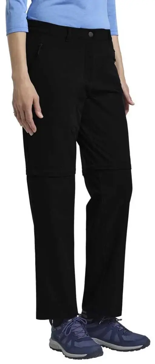 Jack Wolfskin Pico Trail Zip Off Broek Zwart 34 / Regular Vrouw