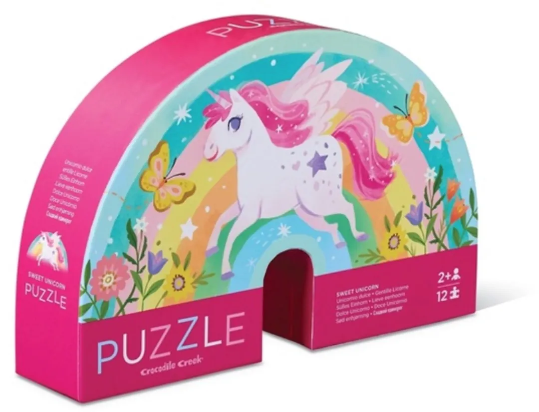 Crocodile Creek Eenhoorn Puzzel 12-delig
