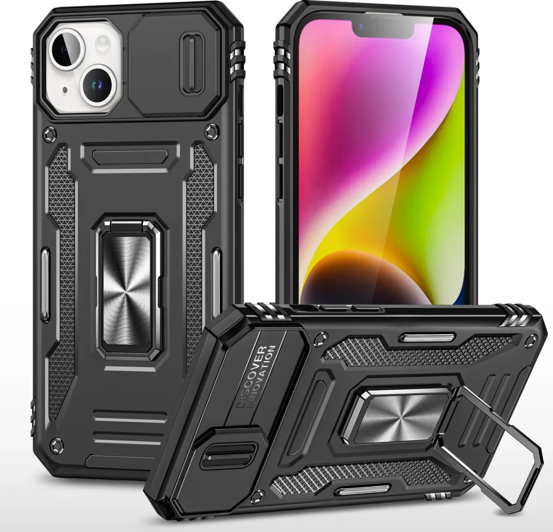 NUVEX iPhone 15 Hoesje Zwart