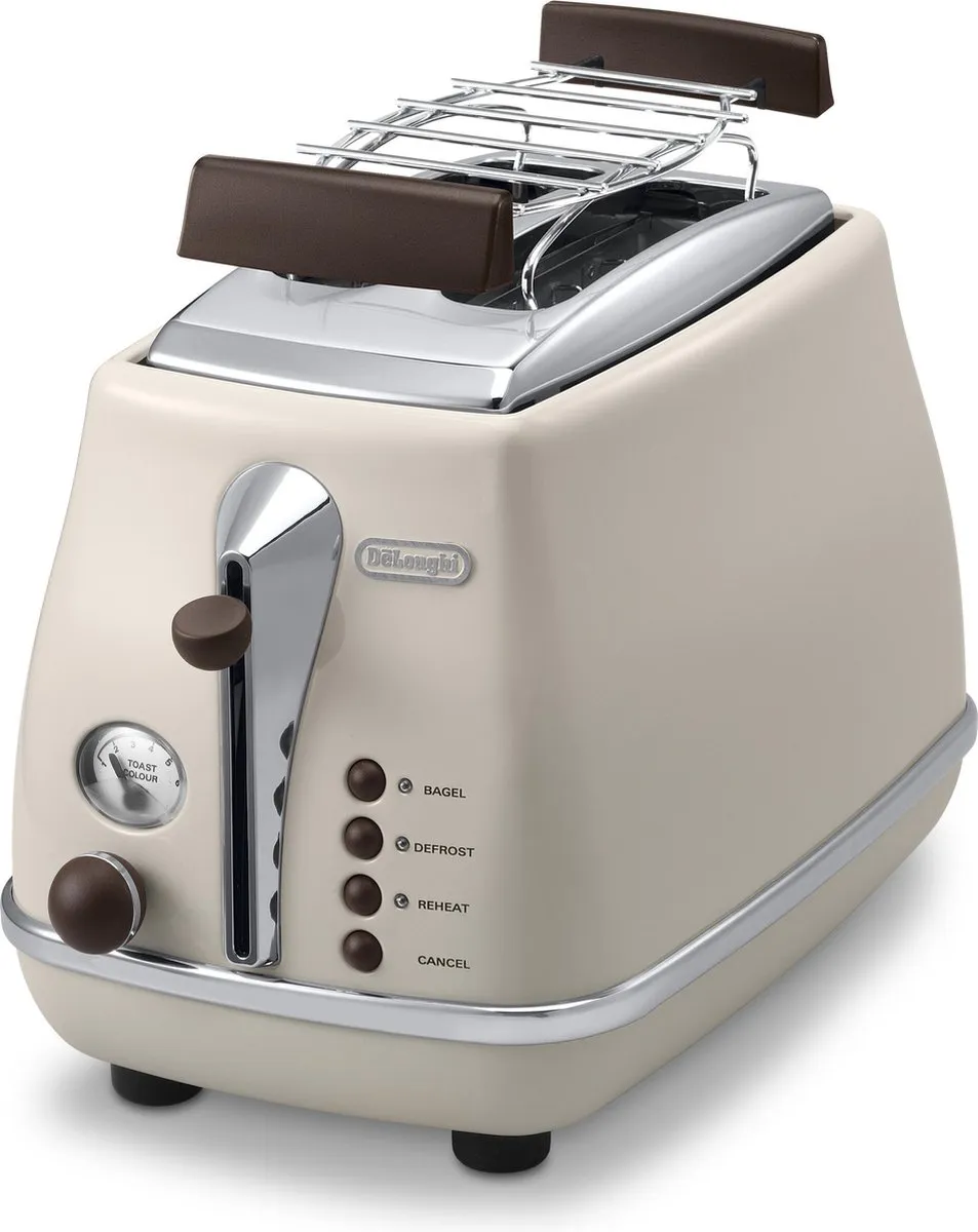 De'Longhi Icona Vintage CTOV2103.BG Broodrooster