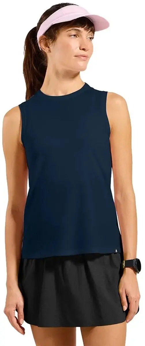 Odlo Cubic Light Mouwloos T-shirt Blauw M Vrouw
