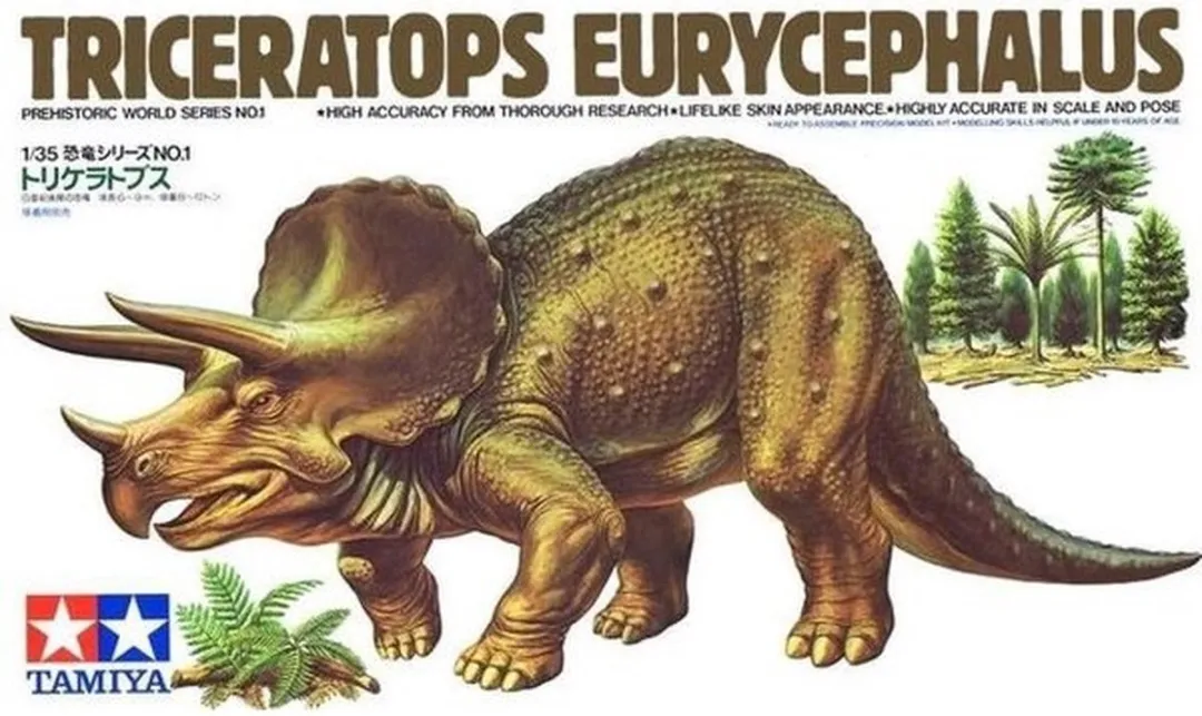 Tamiya 60201 Triceratops Eurycephalus Modelbouwpakket