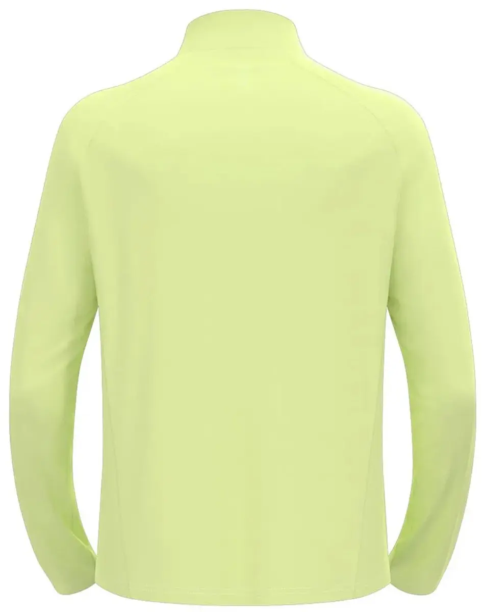 Odlo Essential Ceramiwarm Fleece Met Halve Rits Geel 2XL Man - afbeelding 3 van 4