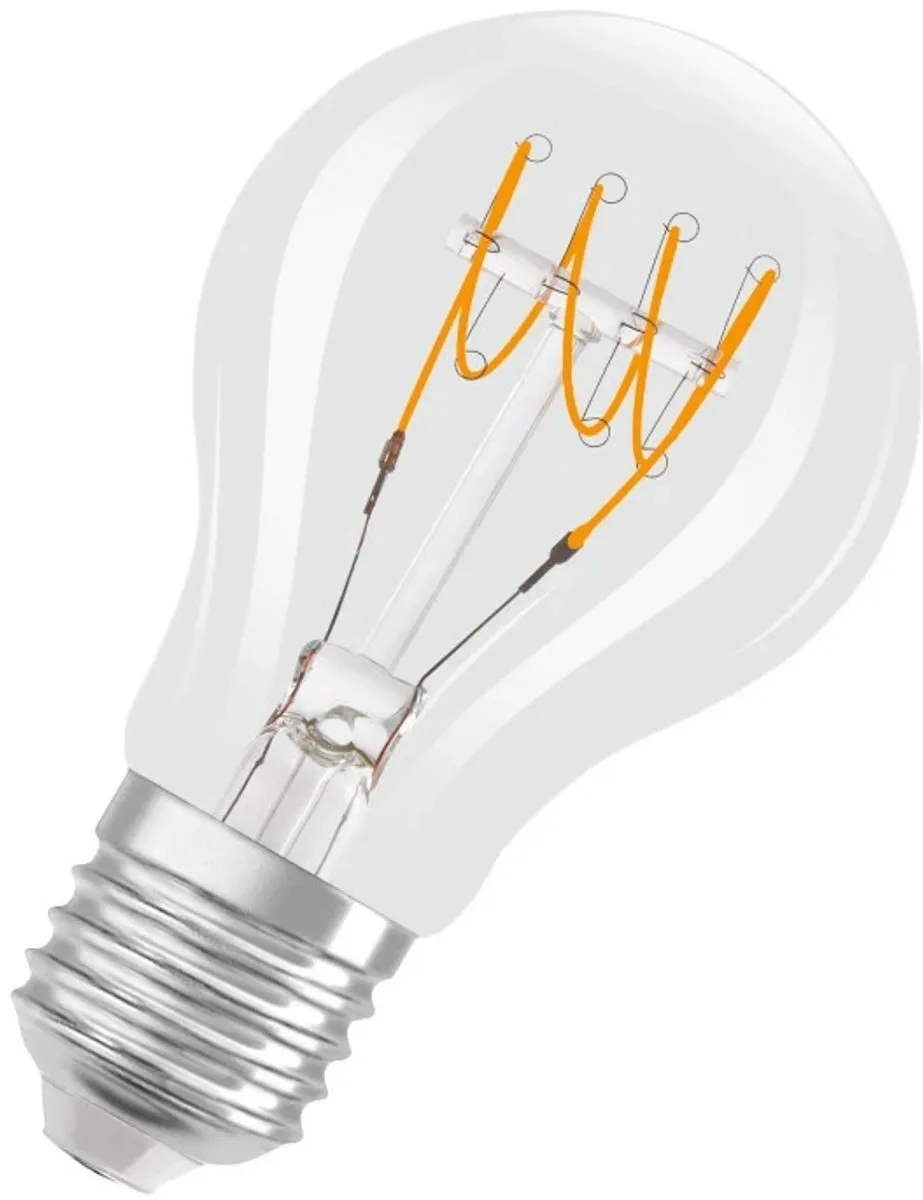 Osram E27 LED 4.8W 827 Warm Wit - Helder Glas