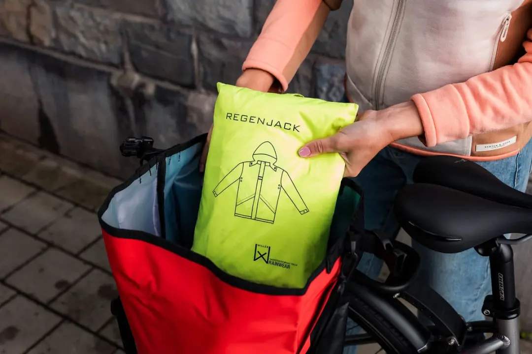 Willex Waterdichte Regenjack - Neongeel - Maat S - afbeelding 3 van 6