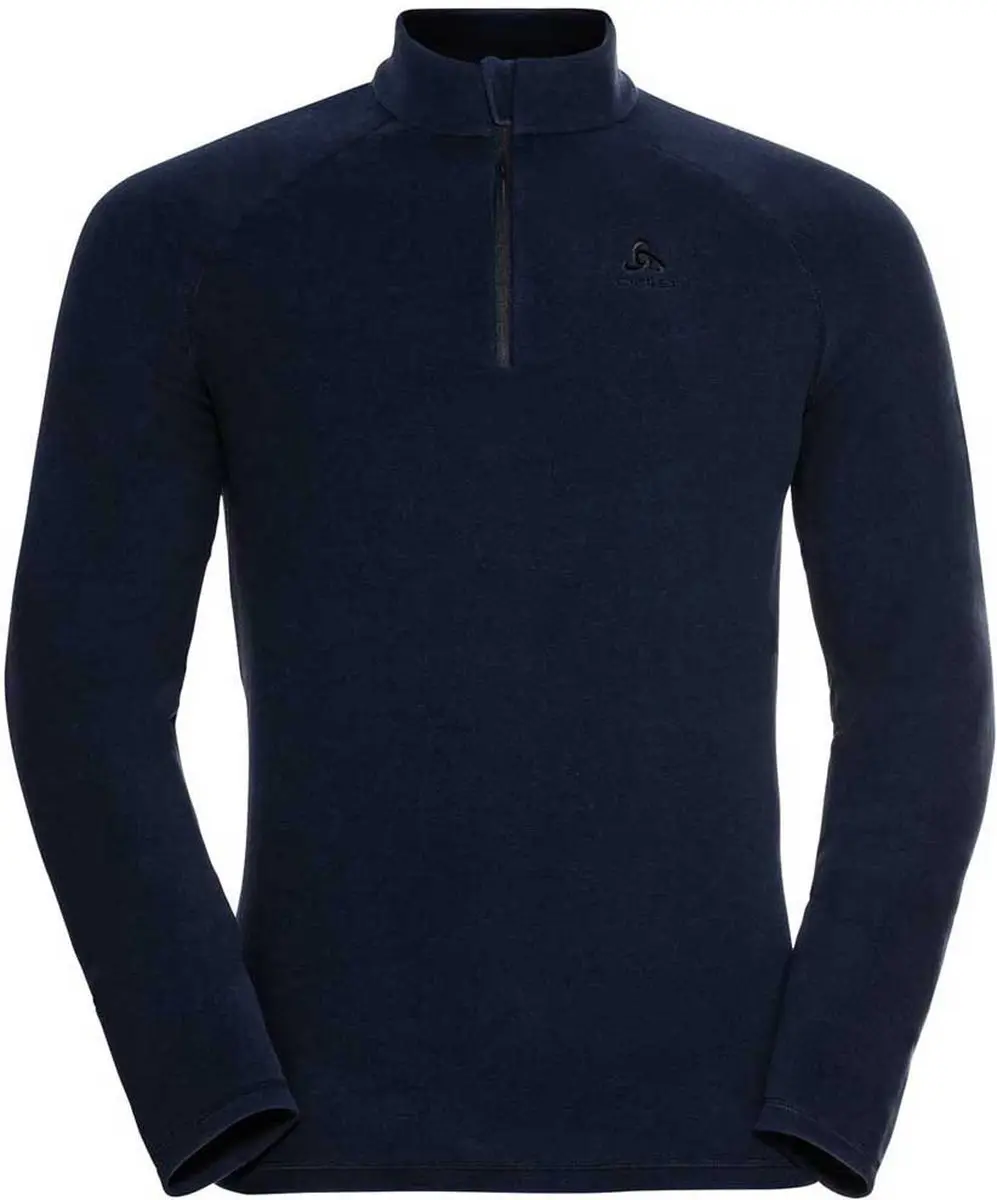 Odlo Rigi Fleece Met Halve Rits Blauw M Man